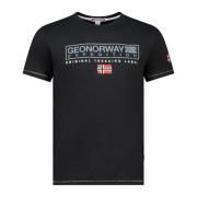 T-shirt Korte Mouw Geographical Norway Jasic Shirt