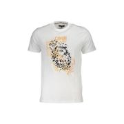 T-shirt Korte Mouw Roberto Cavalli qxt61vjd060fb03ce5bianco00052xl