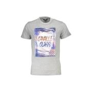 T-shirt Korte Mouw Roberto Cavalli qxt61ojd060b4908c2grigio04962xl