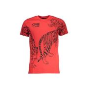 T-shirt Korte Mouw Roberto Cavalli qxt62sjd060ro020002xl