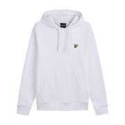 Sweater Lyle &amp; Scott ML416VOG PULLOVER HOODIE-626 WHITE