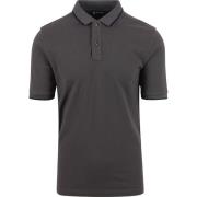 T-shirt Suitable Respect Polo Tip Ferry Antraciet