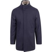 Trainingsjack Suitable Hirsch Mantel Wool Blend Navy