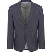 Blazer Suitable Blazer Linnen Streep Navy