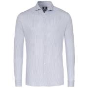 Overhemd Lange Mouw Desoto Essential Overhemd Hai Piqué Strepen Blauw