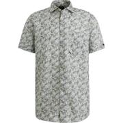 Overhemd Lange Mouw Vanguard Short Sleeve Overhemd Print Blauw Groen