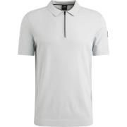T-shirt Vanguard Poloshirt Half-Zip Lichtblauw