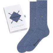 Socks Burlington Gift Box 2-Pack Uni Blauw