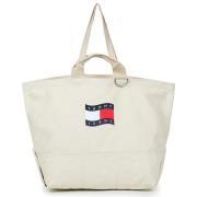 Boodschappentas Tommy Jeans TJW WAVE FLAG MED TOTE