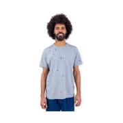 T-shirt Korte Mouw Brava Fabrics Splash Paint T-Shirt - Grey