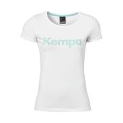 T-shirt Korte Mouw Kempa T-shirt Graphic blanc