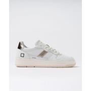 Lage Sneakers D.A.T.E. W441-C2-VC-WM COURT 2.0-WHITE-PLATINUM