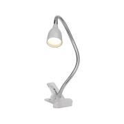 Bureaulampen Brilliant Lampe à pince LED Antony titane