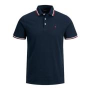 Polo Shirt Korte Mouw Jack &amp; Jones 12136668 Navy Blazer