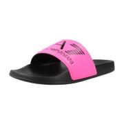 Teenslippers Emporio Armani EA7 Chanclas Mujer Modèle Scarpe Beachwear