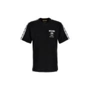 T-shirt Korte Mouw Moschino T-SHIRT COUTURE ZPJ0708 2041 1555 BLACK