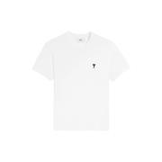 T-shirt Korte Mouw Ami Paris T-SHIRT HTS346.724.100 WHITE