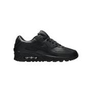 Lage Sneakers Nike Air Max 90 Leather Triple Black