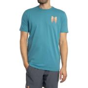 T-shirt Korte Mouw Under Armour Losvallend T-shirt met wazig logo op d...