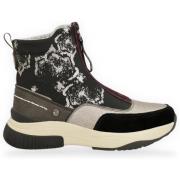 Laarzen Anekke - Botín deportivo negro metálico