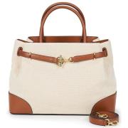 Handtas Lauren Ralph Lauren BLKE LG SCHL-SATCHEL-LARGE