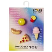 Schoenaccessoires Crocs JIBBITZ MINI 3D FOOD 5 PACK