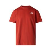 T-shirt Korte Mouw The North Face Vertical