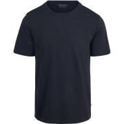 T-shirt Knowledge Cotton Apparel T-shirt Navy