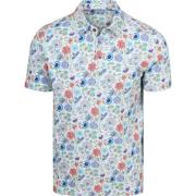 Polo Shirt Korte Mouw R2 Amsterdam Polo Print Multicolor