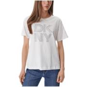T-shirt Korte Mouw Dkny SW5900202 wht