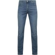Broek Alberto Pipe Jeans Blauw