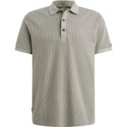Trui Cast Iron Knitted Polo Greige