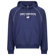 Sweater New Balance LINEAR GRAPHIC FLEECE HOODIE