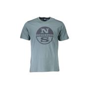 T-shirt Korte Mouw North Sails 902504000verde04193xl