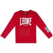 T-Shirt Lange Mouw Leone 1947 Boy Long Sleeves Varsity