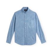 Overhemd Lange Mouw Portuguese Flannel Chambray Shirt