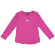 T-Shirt Lange Mouw Leone 1947 Girl T-Shirt Long Sleeves Pink Girl