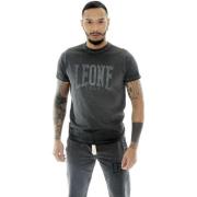 T-shirt Korte Mouw Leone 1947 Man T-Shirt Short Sleeves Old Wash
