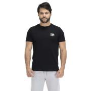 T-shirt Korte Mouw Leone 1947 Man Short Sleeve Small Logo Vintage