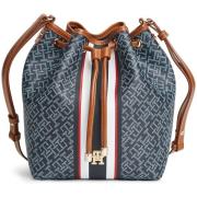 Handtas Tommy Hilfiger Th Monoplay Bucket Stripe Le