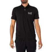 Polo Shirt Korte Mouw Emporio Armani EA7 Ventus poloshirt met logo op ...