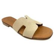 Slippers Eva Frutos Sandalia señora 3053 beig