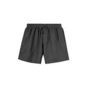 Korte Broek Imago Velvet Shorts - Grey