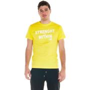 T-shirt Korte Mouw Leone 1947 Man Short Sleeves Sporty Fluo