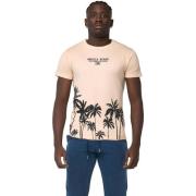 T-shirt Korte Mouw Leone 1947 Man Beach