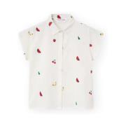 Blouse Compania Fantastica COMPAÑIA FANTÁSTICA Shirt 43122 - White