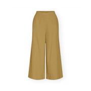 Broek Vila Prisilla Trousers - Amber Gold