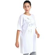 Tuniek Leone 1947 Woman Big T-Shirt Short Slevees Sparkly