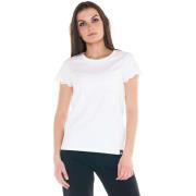 T-shirt Korte Mouw Leone 1947 Woman Short Sleeves Black Boring