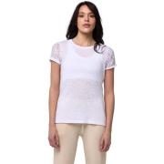 T-shirt Korte Mouw Leone 1947 Woman Short Sleeves Lace